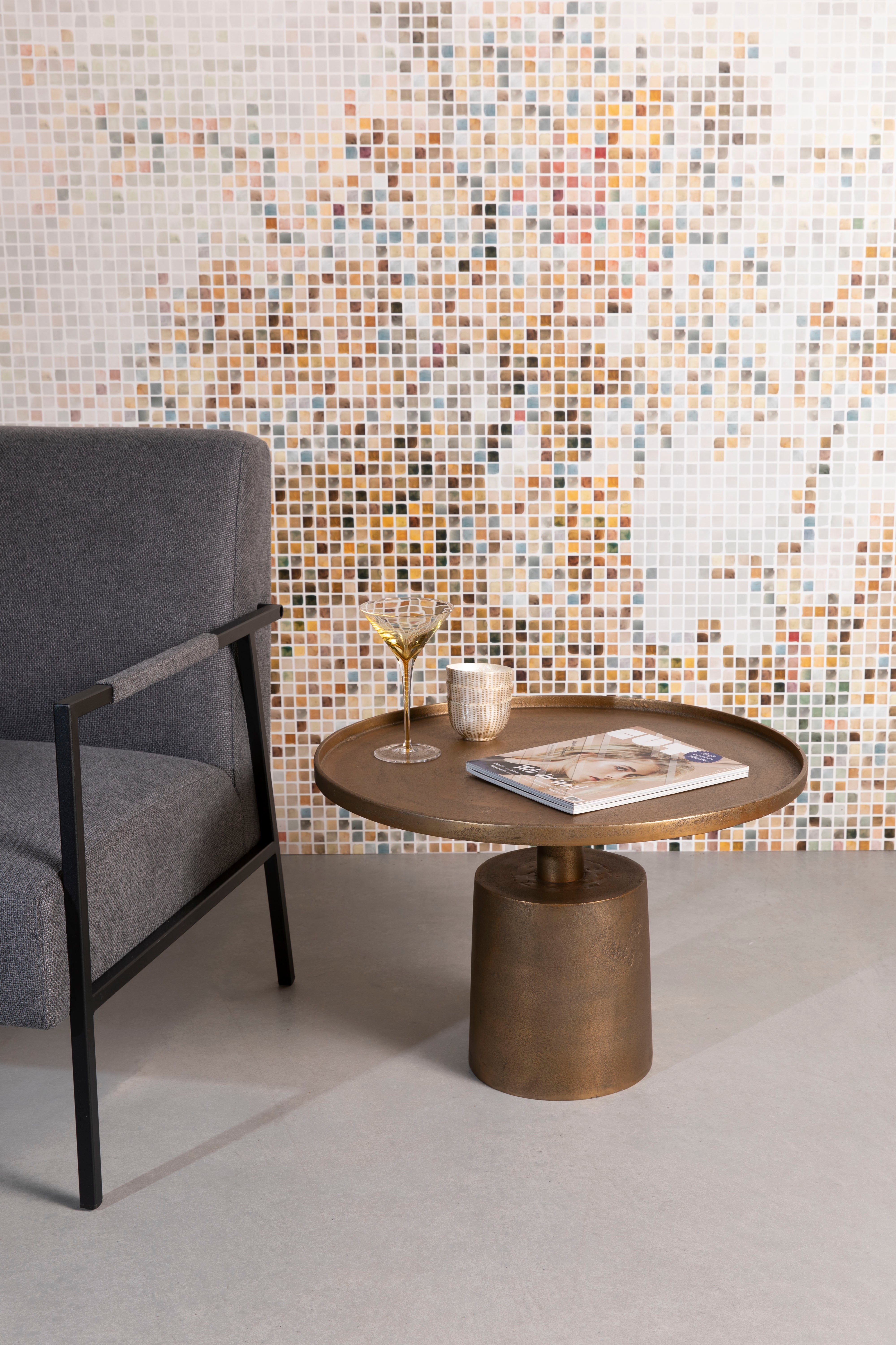 Coffee Table Mason Antique Brass